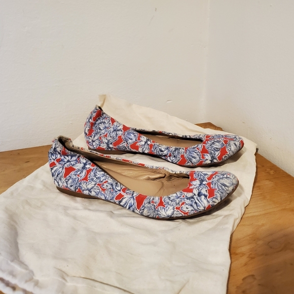 J.Crew Liberty print Cece ballet flats - Picture 2 of 4